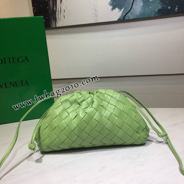 Bottega veneta高端女包 98061 寶緹嘉升級版小號編織雲朵包 BV經典款純手工編織羔羊皮女包  gxz1244